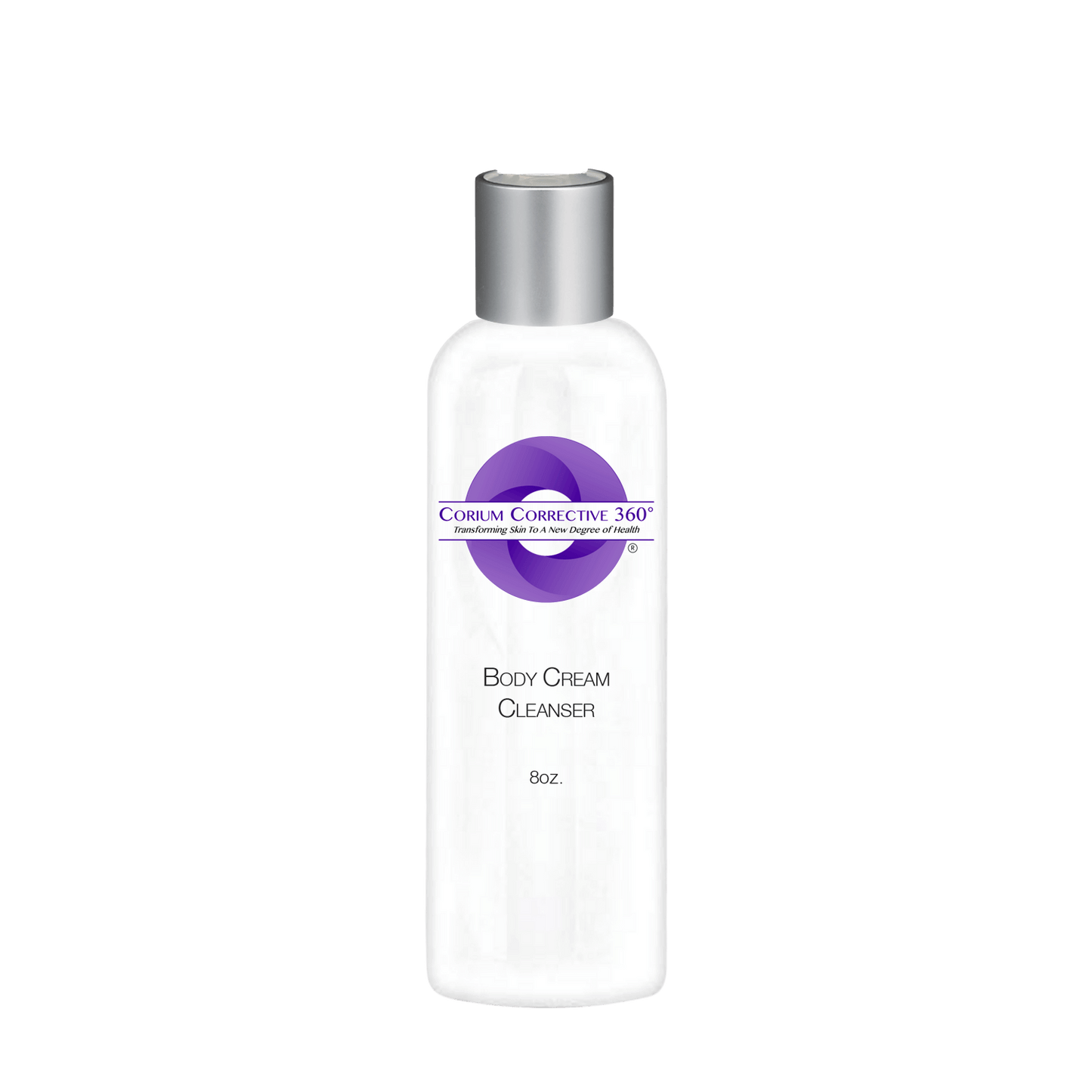 Corium Corrective 360° Body Cream Cleanser hydrating body cleansing treatment bottle.
