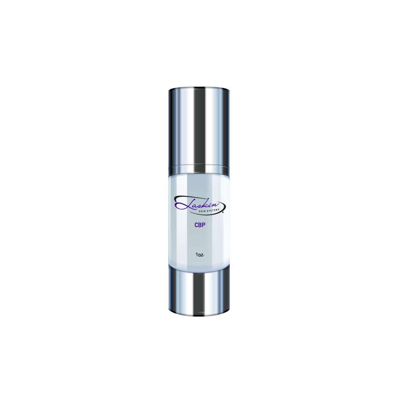 Laskin Skin Systems CBP corrective booster treatment serum bottle.