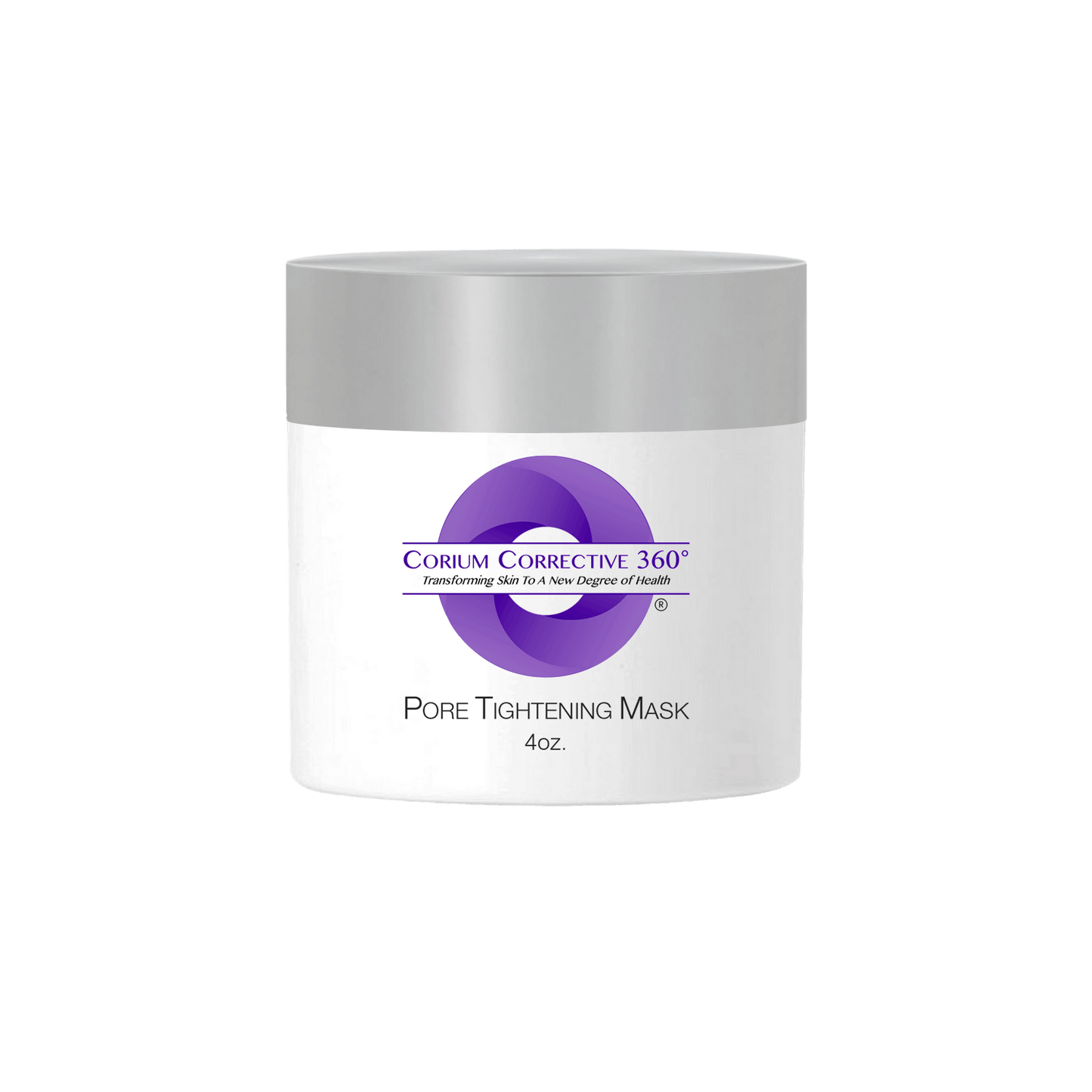Corium Corrective 360° Pore Tightening Mask clarifying pore-refining treatment mask jar.
