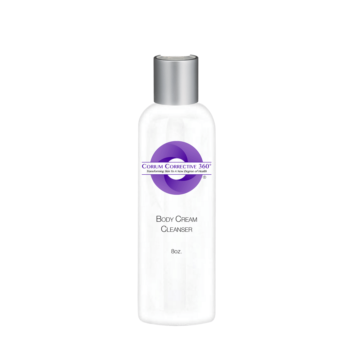 Corium Corrective 360° Body Cream Cleanser hydrating body cleansing treatment bottle.
