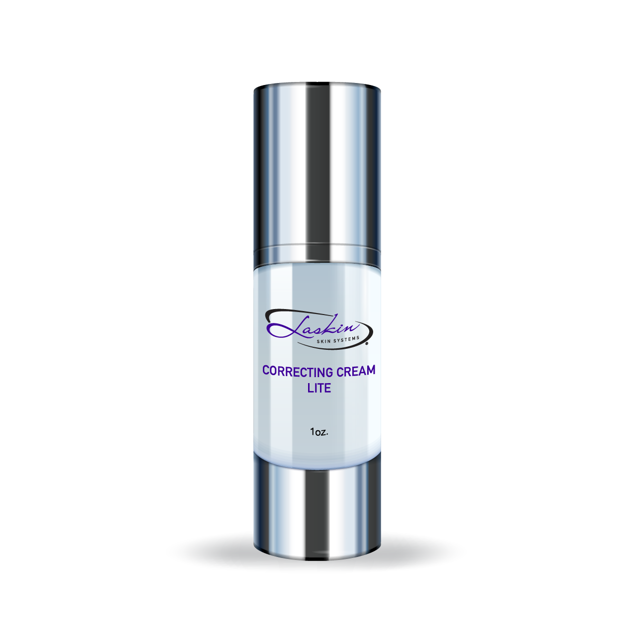 Laskin Skin Systems Correcting Cream Lite gentle clinical renewal treatment cream bottle.