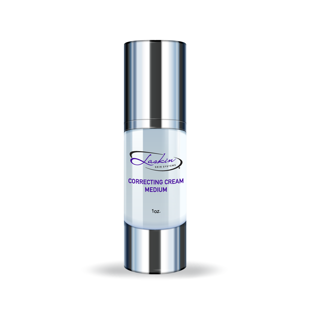 Laskin Skin Systems Correcting Cream Medium clinical renewal treatment cream bottle.