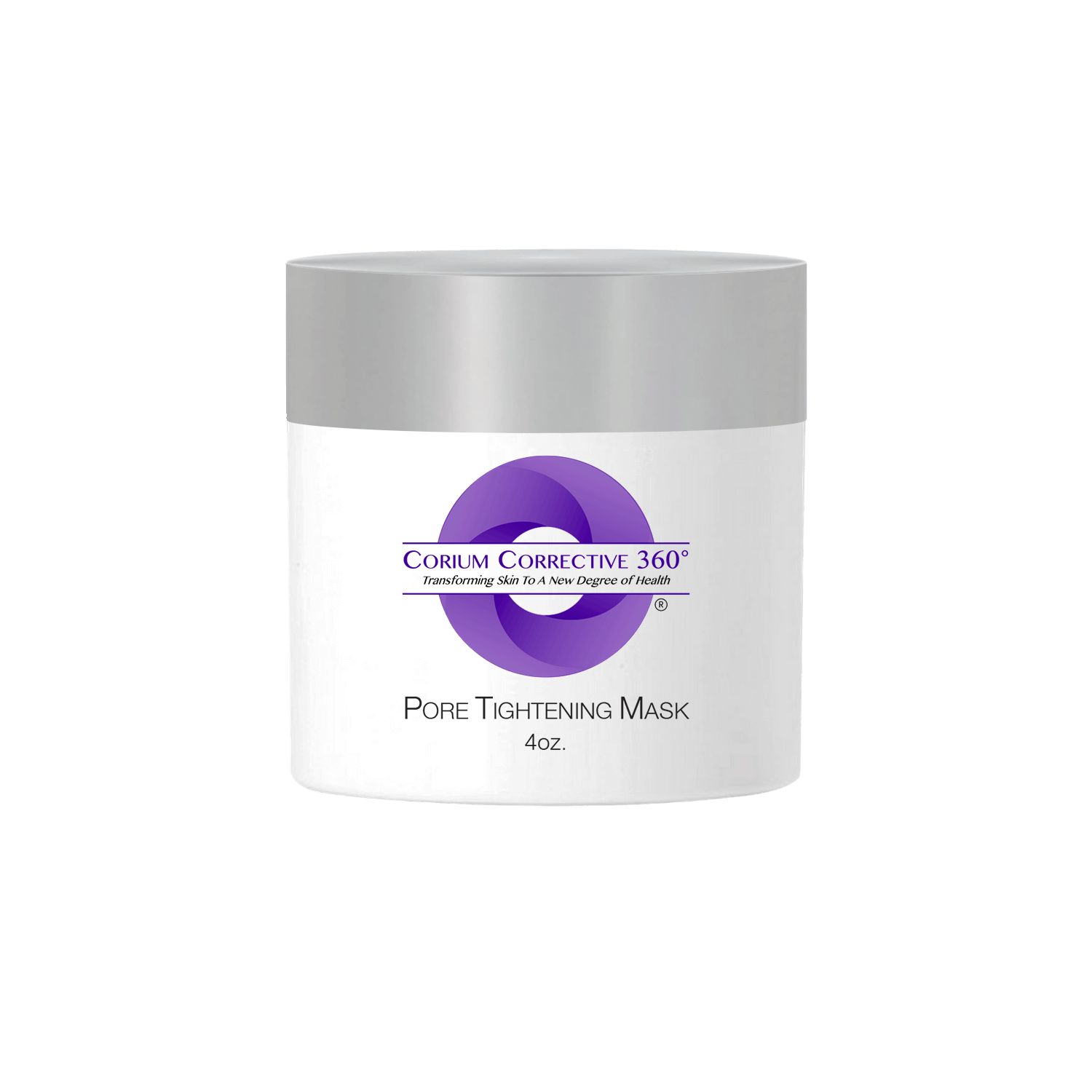 Corium Corrective 360° Pore Tightening Mask clarifying pore-refining treatment mask jar.