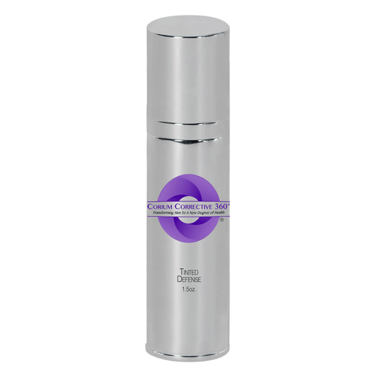 Corium Corrective 360° Tinted Defense lightweight tinted protective treatment tube.